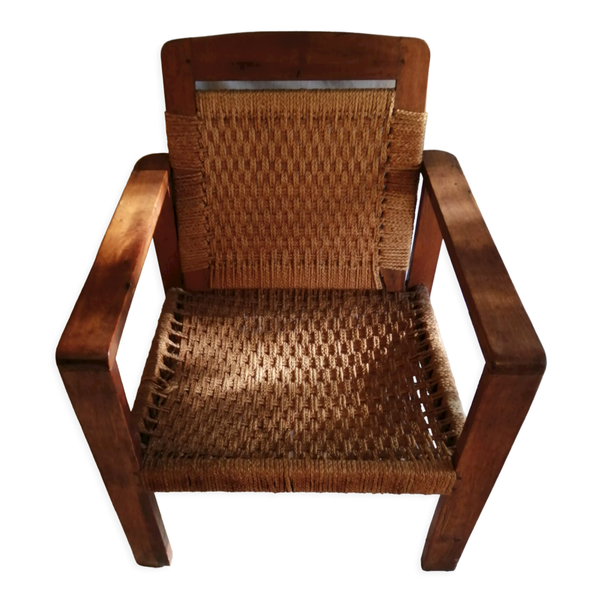 Art Deco rope armchair