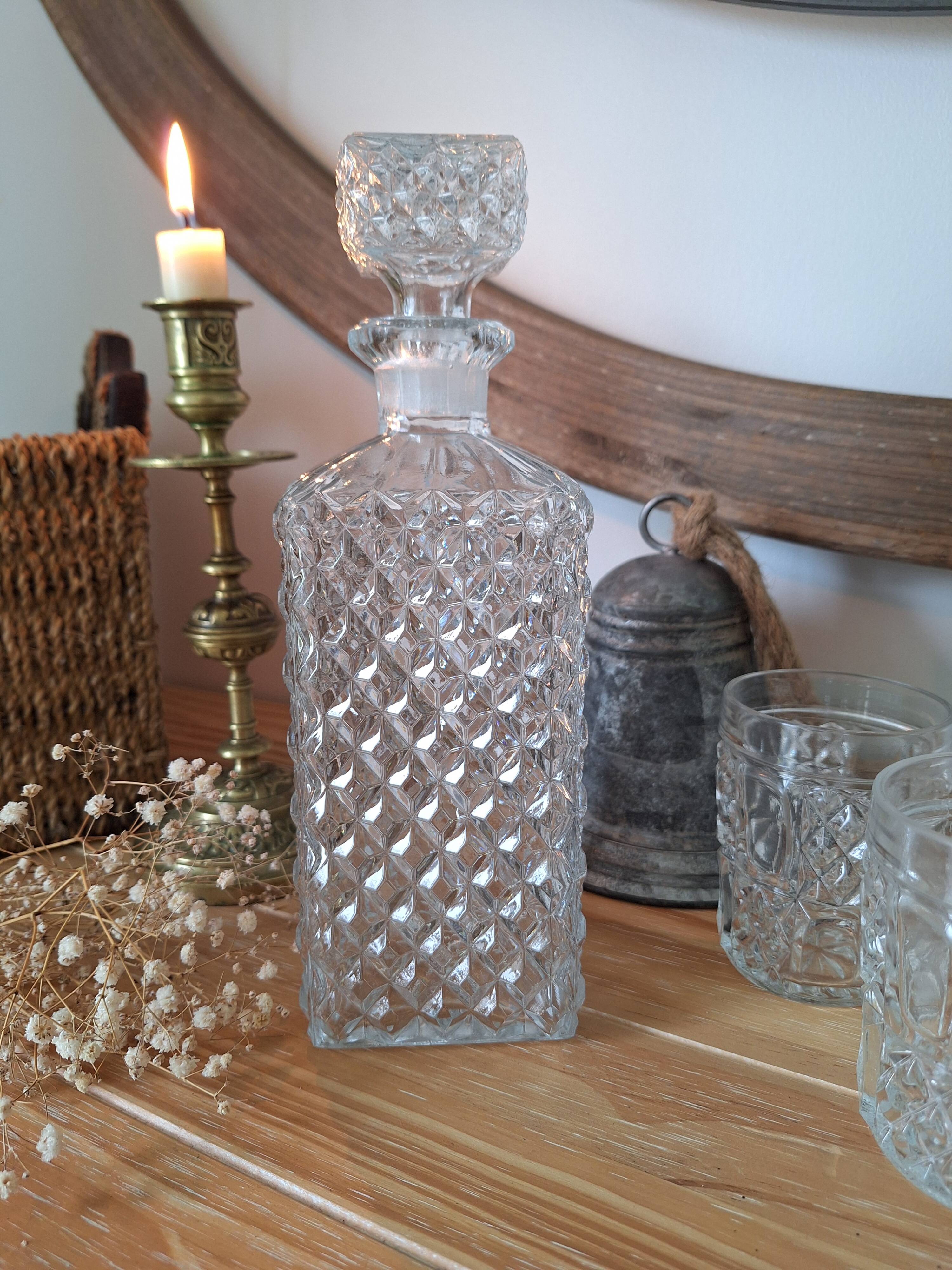 Vintage whiskey decanter
