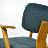 Mid-century set of two Birch armchairs FT14 by Cees Braakman for Pastoe, 1950s