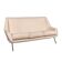Vintage 20thC Italian Sofa In Cream Boucle c.1950