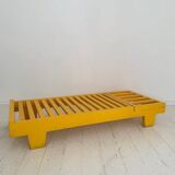 German Bauhaus Yellow Daybed, 1920s