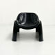 Black "Toga" armchair by Sergio Mazza for Artemide, 1960
