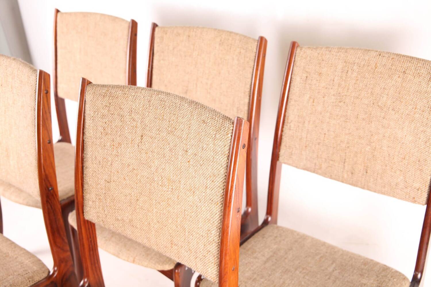 6 rosewood chairs