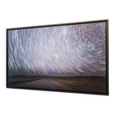 Nuit dans le désert du Namib. Photographie 100 x 150 cm. Traînées d'étoiles, édition 2/3.