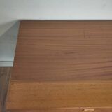 Scandinavian teak and metal sideboard