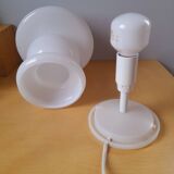 Mushroom lamp in Murano opaline, 1970