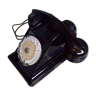 Téléphone vintage à cadran en bakélite