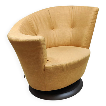 Italian design Arabella swivel lounge chair Massimo Scolari Giorgetti