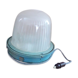 Holophane bedside lamp with vintage pear switch