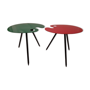 Lot de 2 tables palette de Lucien