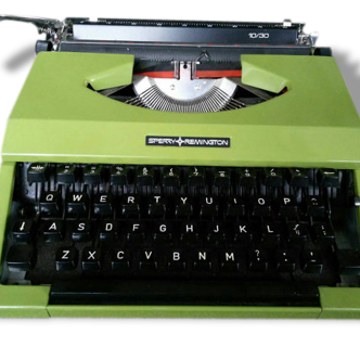 Vert olive Sperry de machine à écrire Remington 70