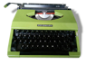 Vert olive Sperry de machine à écrire Remington 70