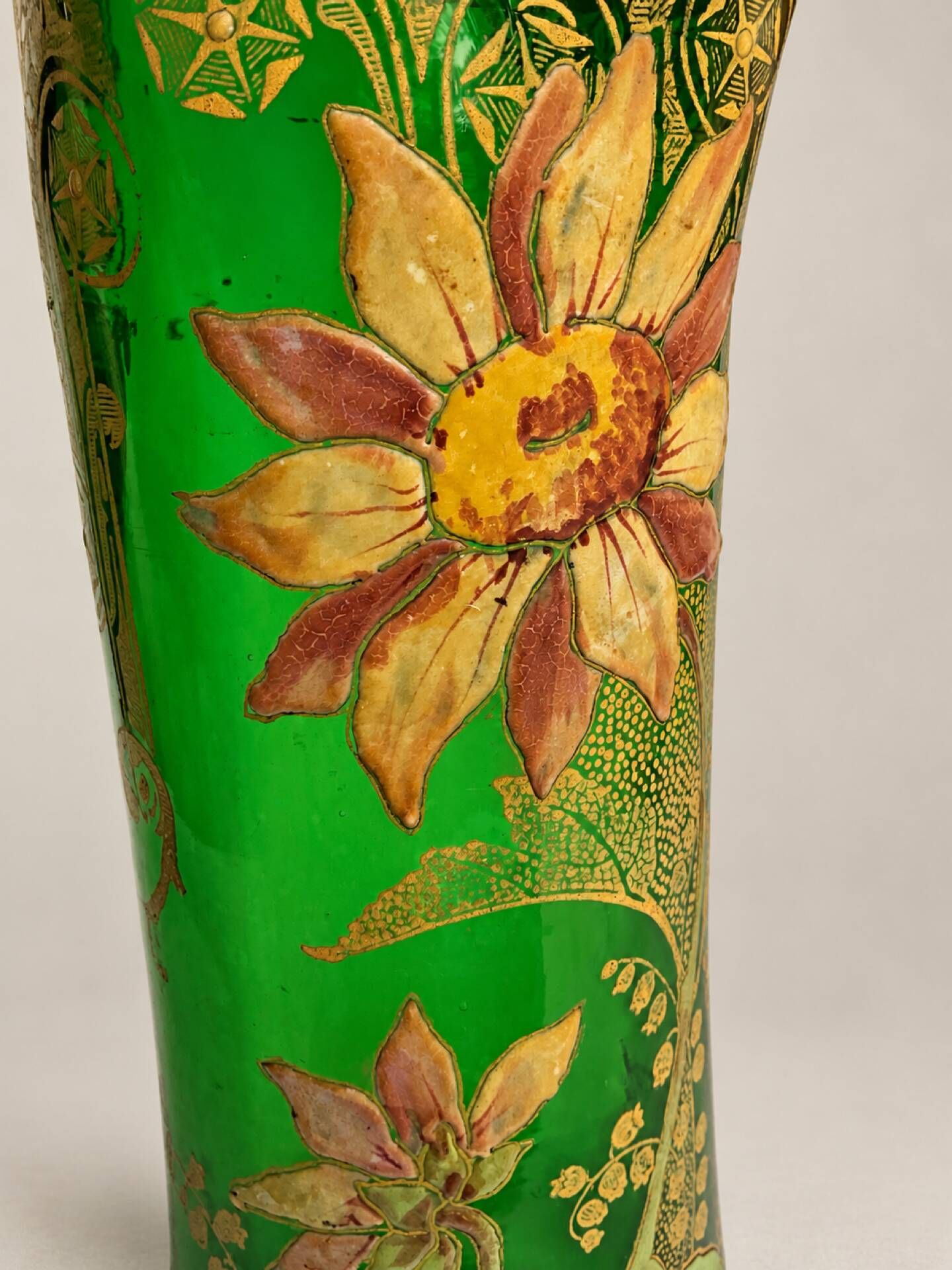 Legras Montjoye vase model Belfort Art Nouveau circa 1900