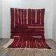 Traditional handwoven Beni Ourain Berber rug 2/3 m