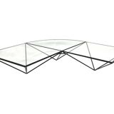 Table basse vintage « ALANDA » de style Paolo Piva
