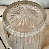 1950s frosted glass ice bucket