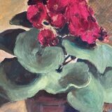 Still life with cyclamens