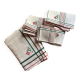 Grande nappe et serviettes vintage