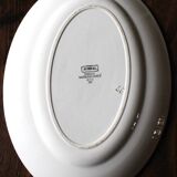 Oval Plate Boulogne Digoin Sarreguemines