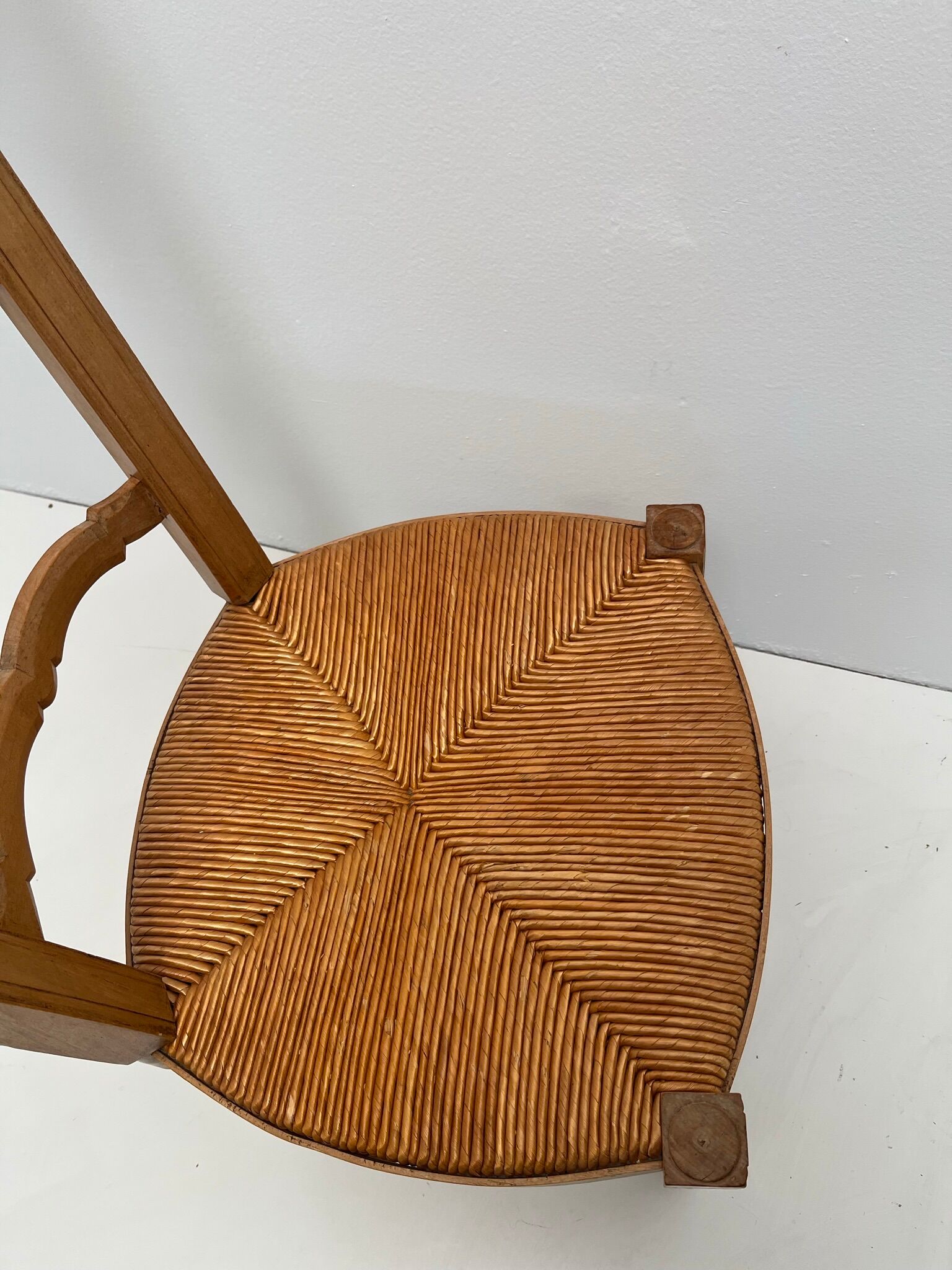 Vintage mulched nurse chair