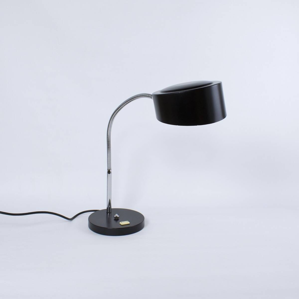 Lampe Philips vintage en métal laqué noir, 1950