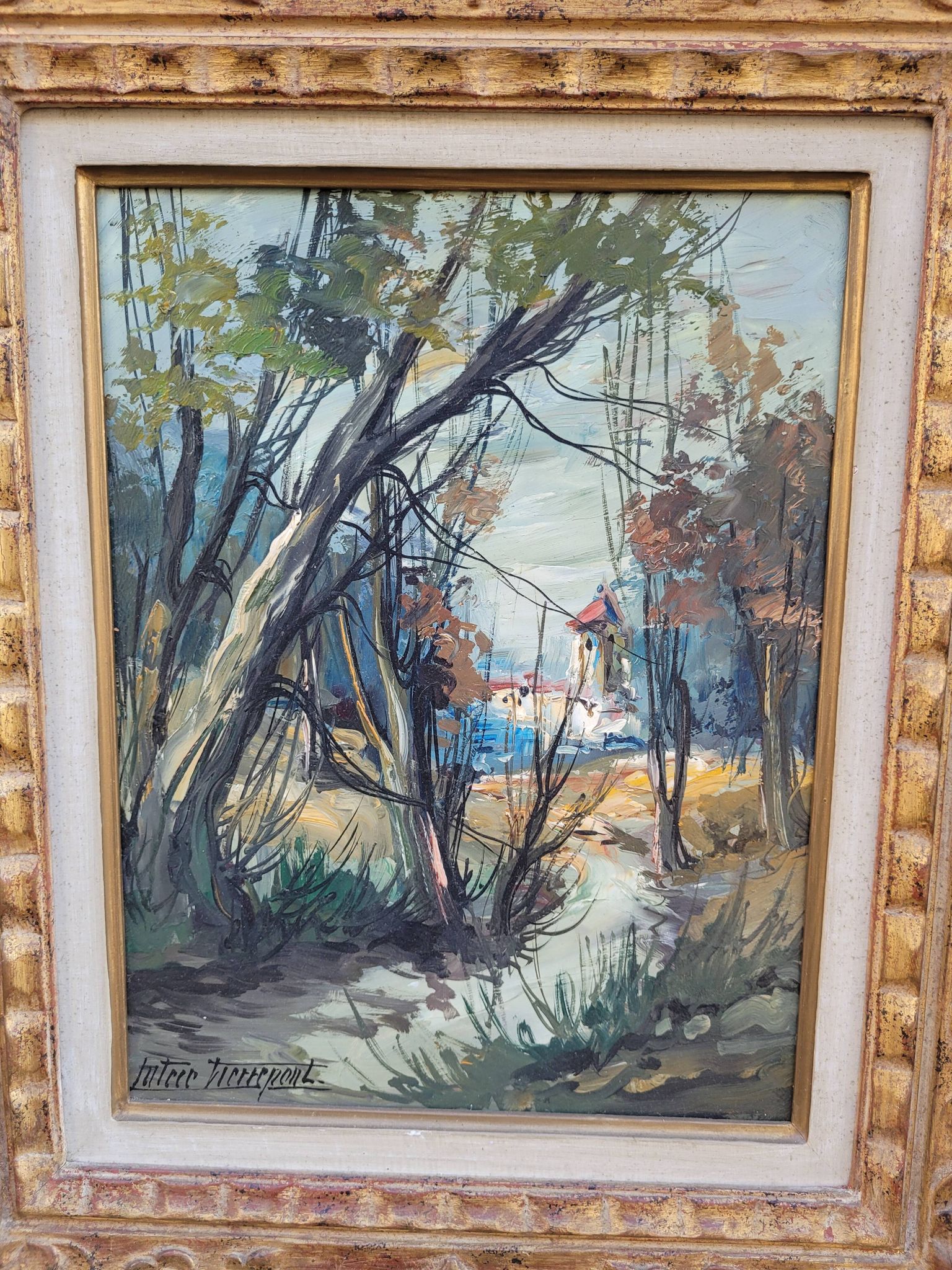 Huile sur toile