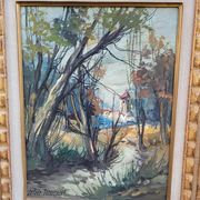Huile sur toile