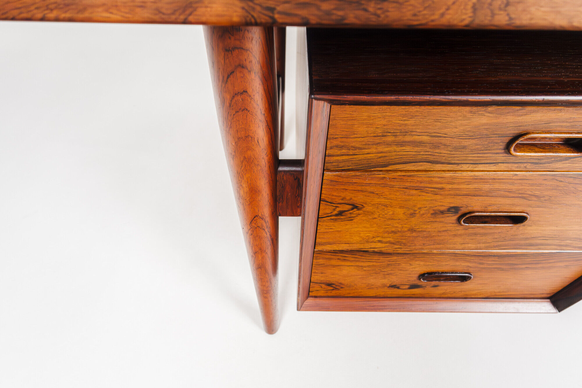 Bureau Arne Vodder en palissandre pour Sibast, Danemark 1960