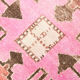 3x10 neutral geometric vintage runner rug, 296x73cm