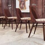 Suite de 4 chaises Ton 514 Oswald Haerdtl