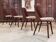 Set of 4 Ton 514 chairs by Oswald Haerdtl