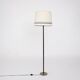 Leather-covered floor lamp, K & L Belysning Sweden.