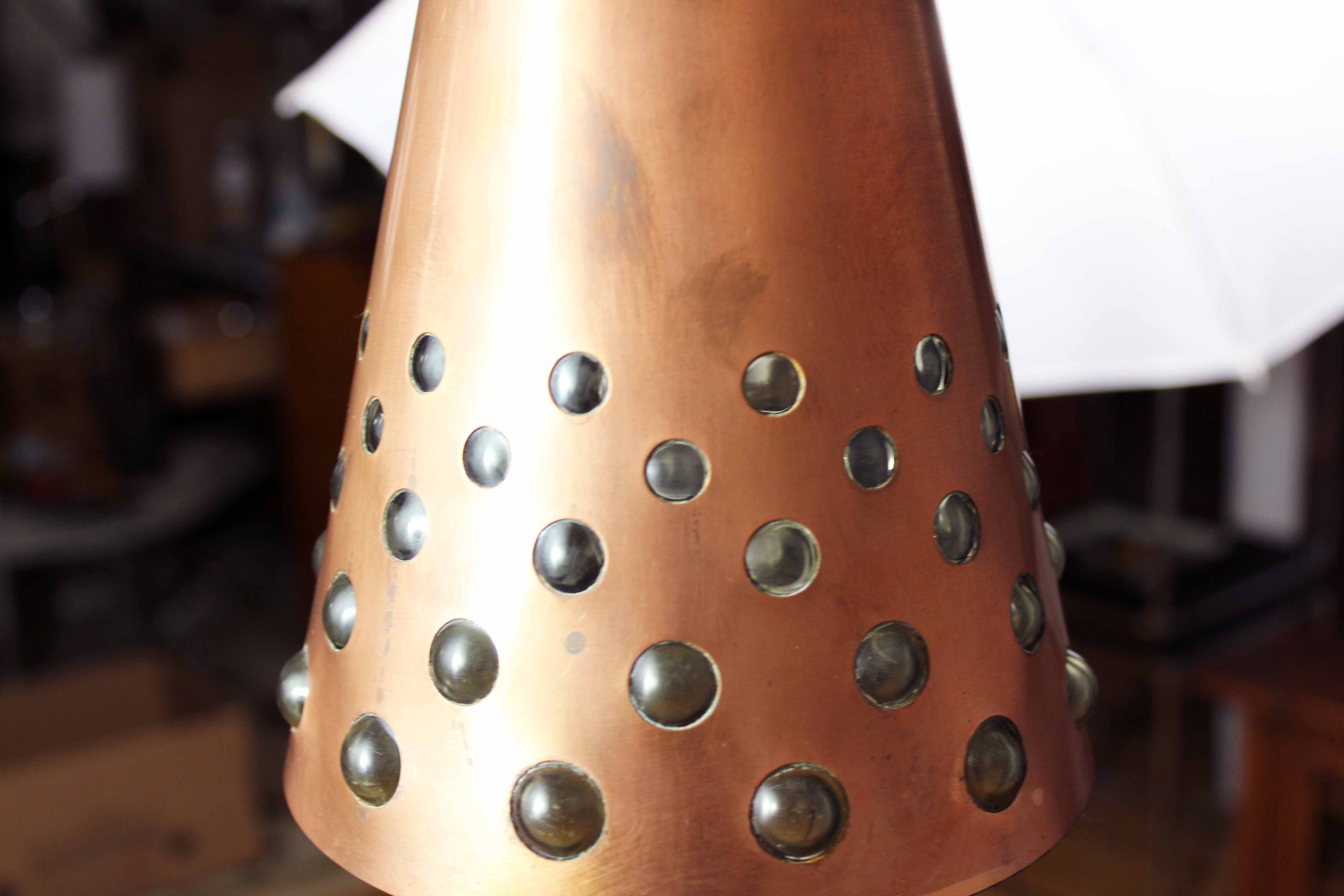 Nanny Still pendant lamp in copper and glass