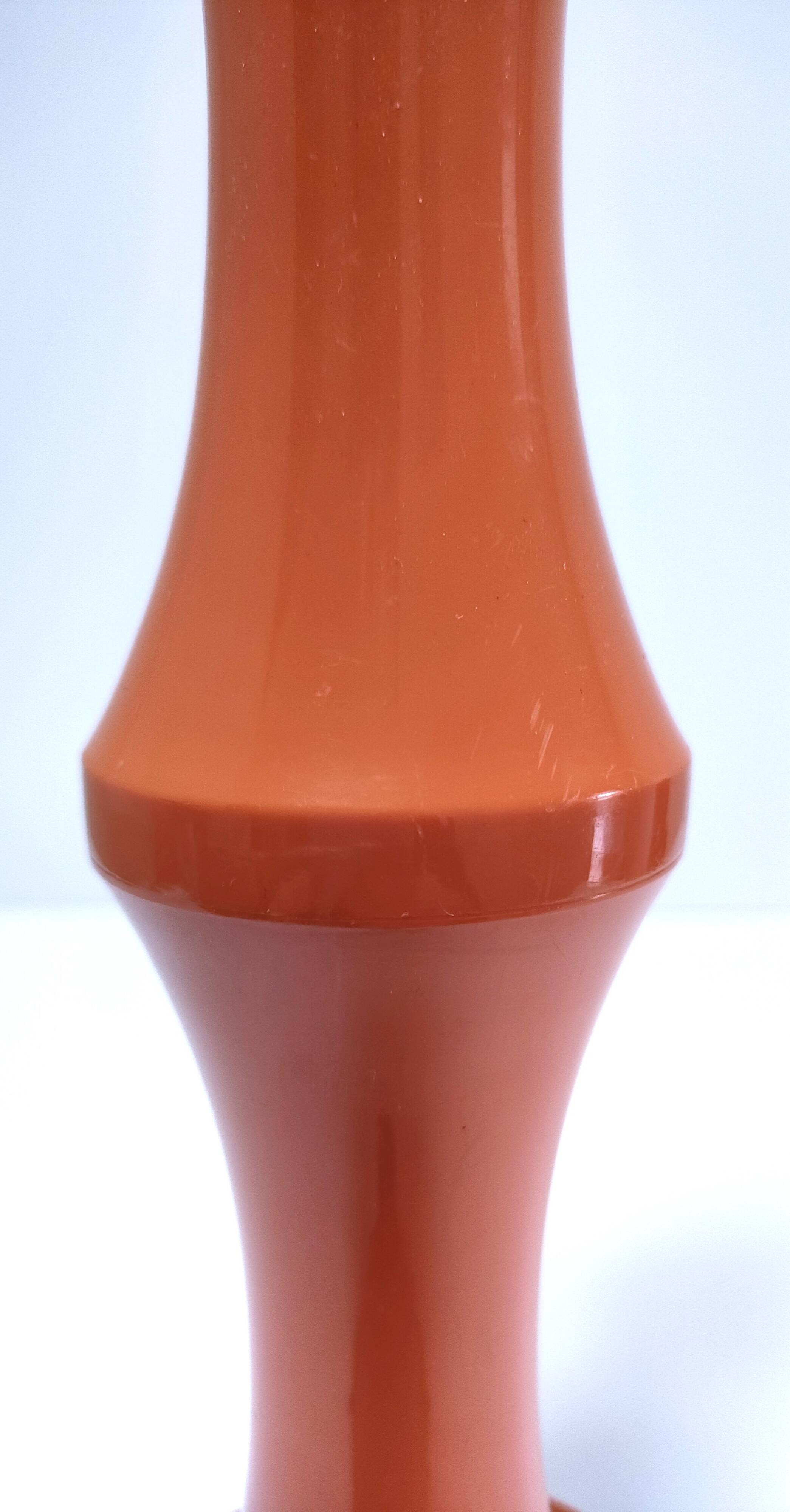 Luigi Massoni pepper mill for Guzzini orange
