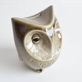 Tirelire en céramique en forme de hibou par Ditmar Urbach, années 1960.