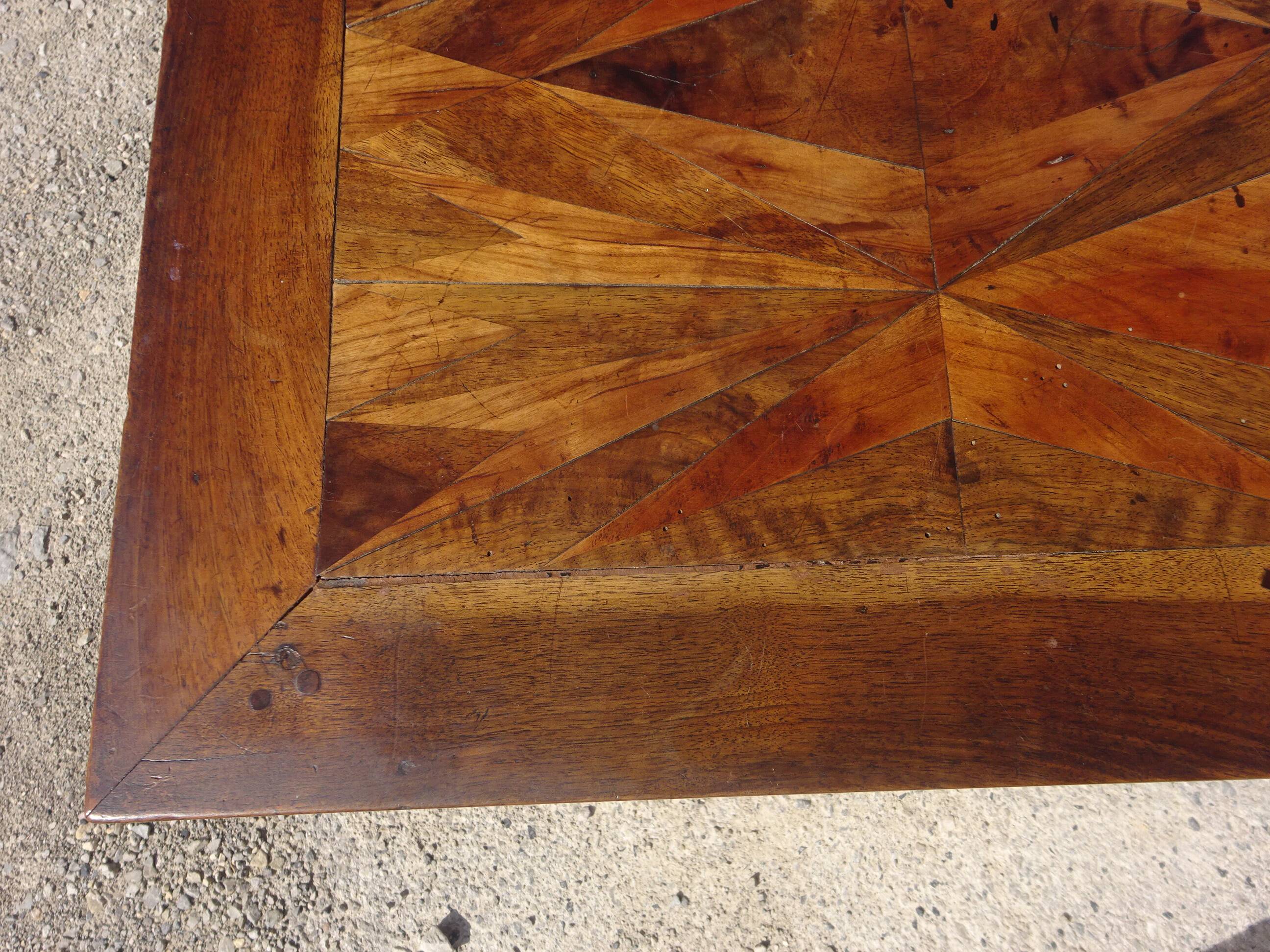 Empire style marquetry sideboard, 2 doors and 1 drawer