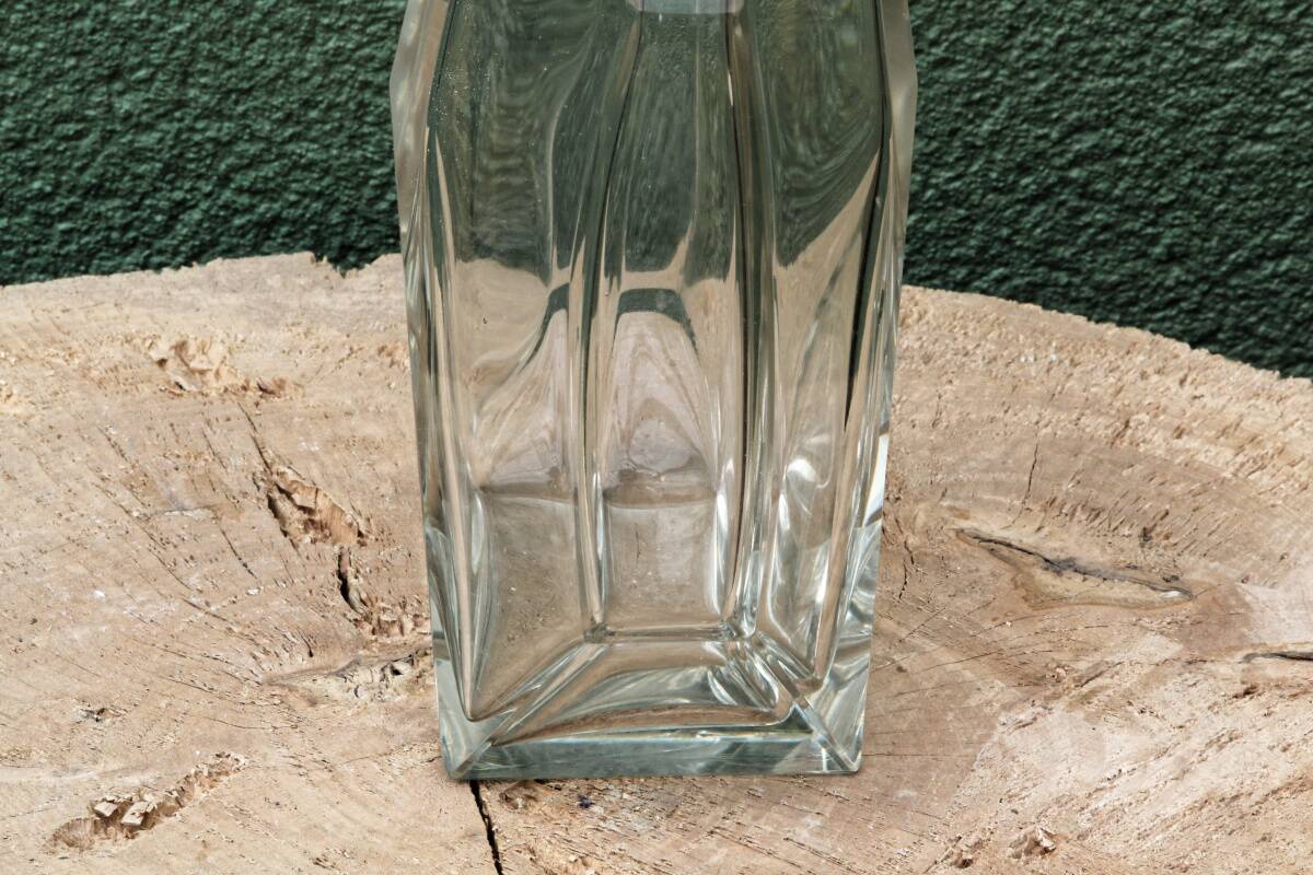 Art Deco cut crystal carafe