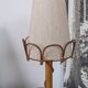 Rattan table lamp
