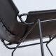 Chaises empilables en cuir par Toyoda Hiroyuki pour ICF années 1980, lot de 4