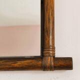 Small bamboo mirror 49 X 40 cm