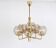 Small designer suspension light in the style of Sciolari, 1960s.