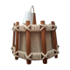 Scandinavian suspension in braided rope
