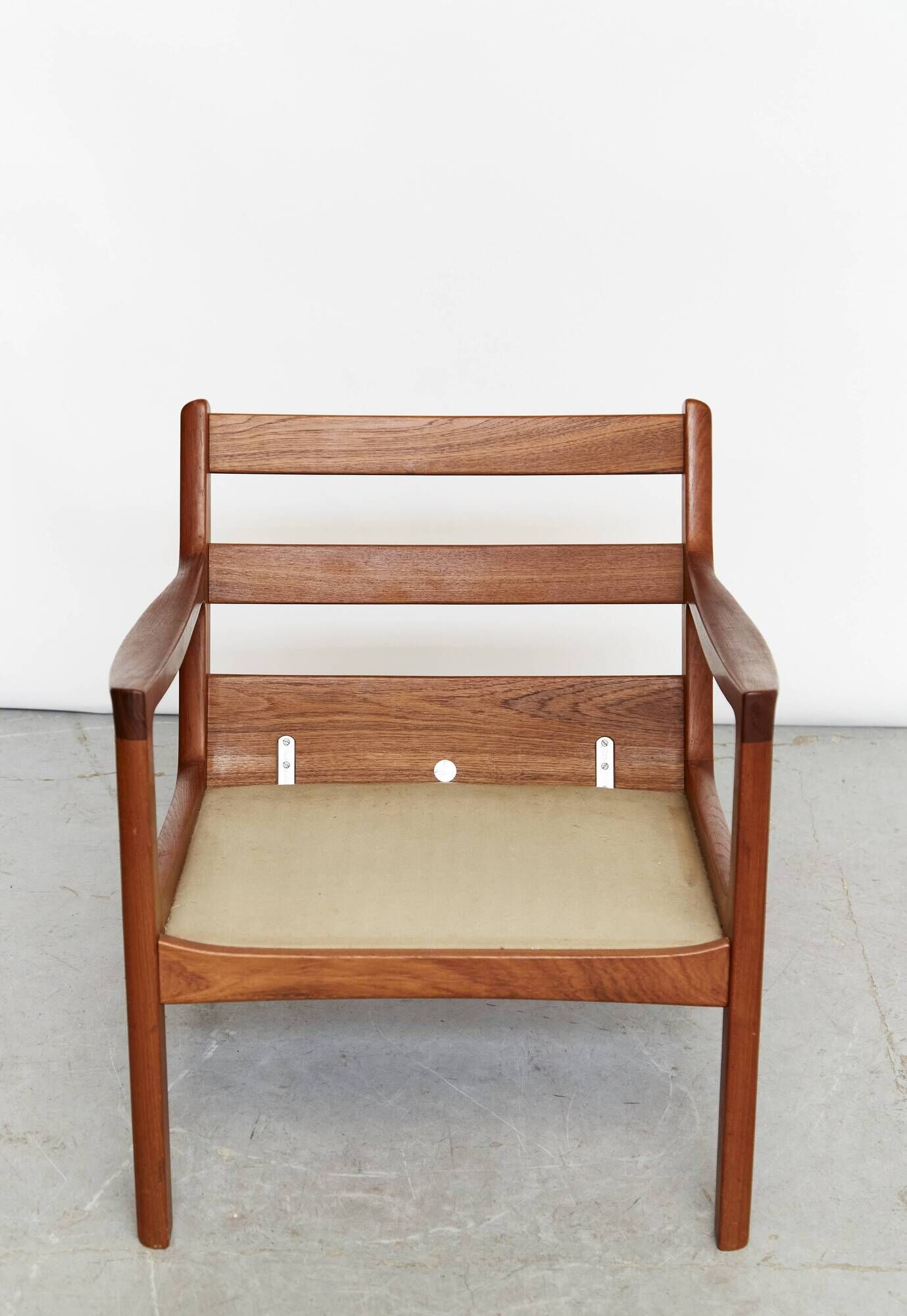 Fauteuil "Senator" du milieu du siècle par Ole Wanscher pour France & Søn