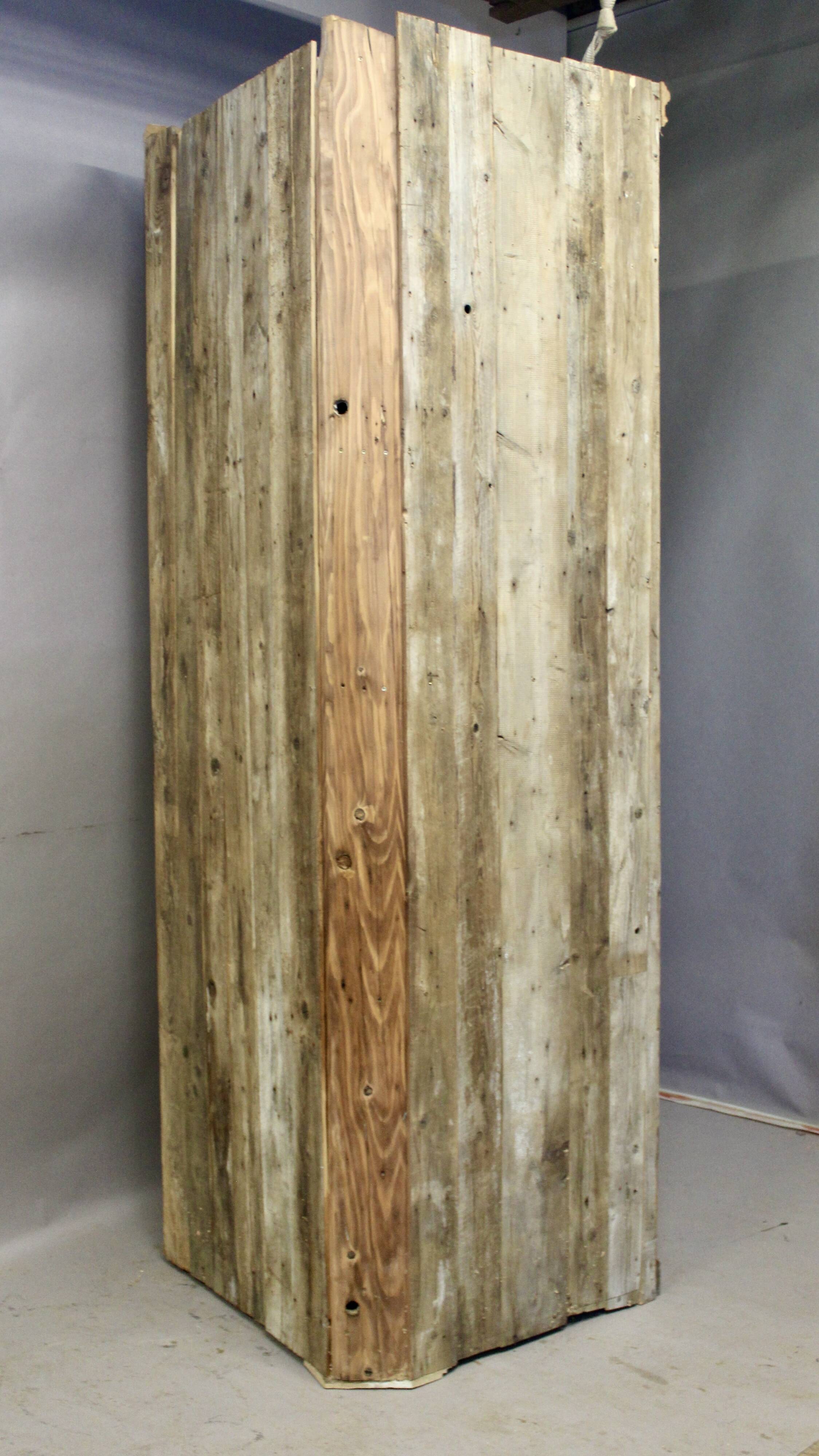 Large corner cabinet with 4 doors