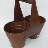 Pot Metal Fer Double Ancien