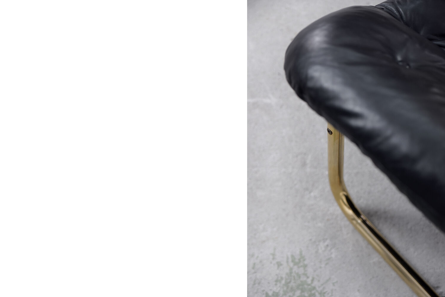 Canapé scandinave en cuir par John-Bertil Häggström pour Swed-Form, 1970