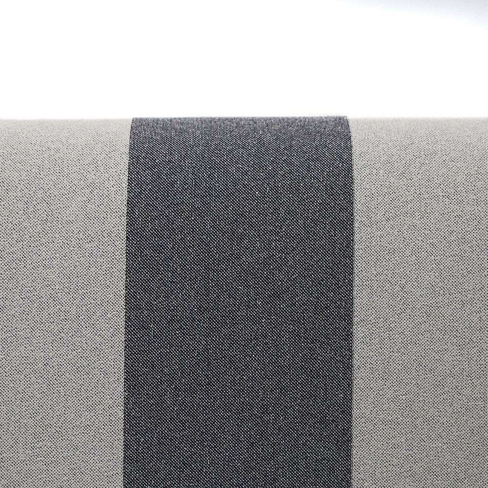 Three-seater wooden sofa, 1950s.