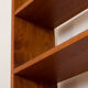 Norwegian mid-century bookshelf credenza in teak, 60s