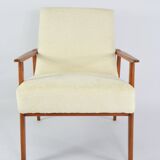 Fauteuil snieznik blanc cassé