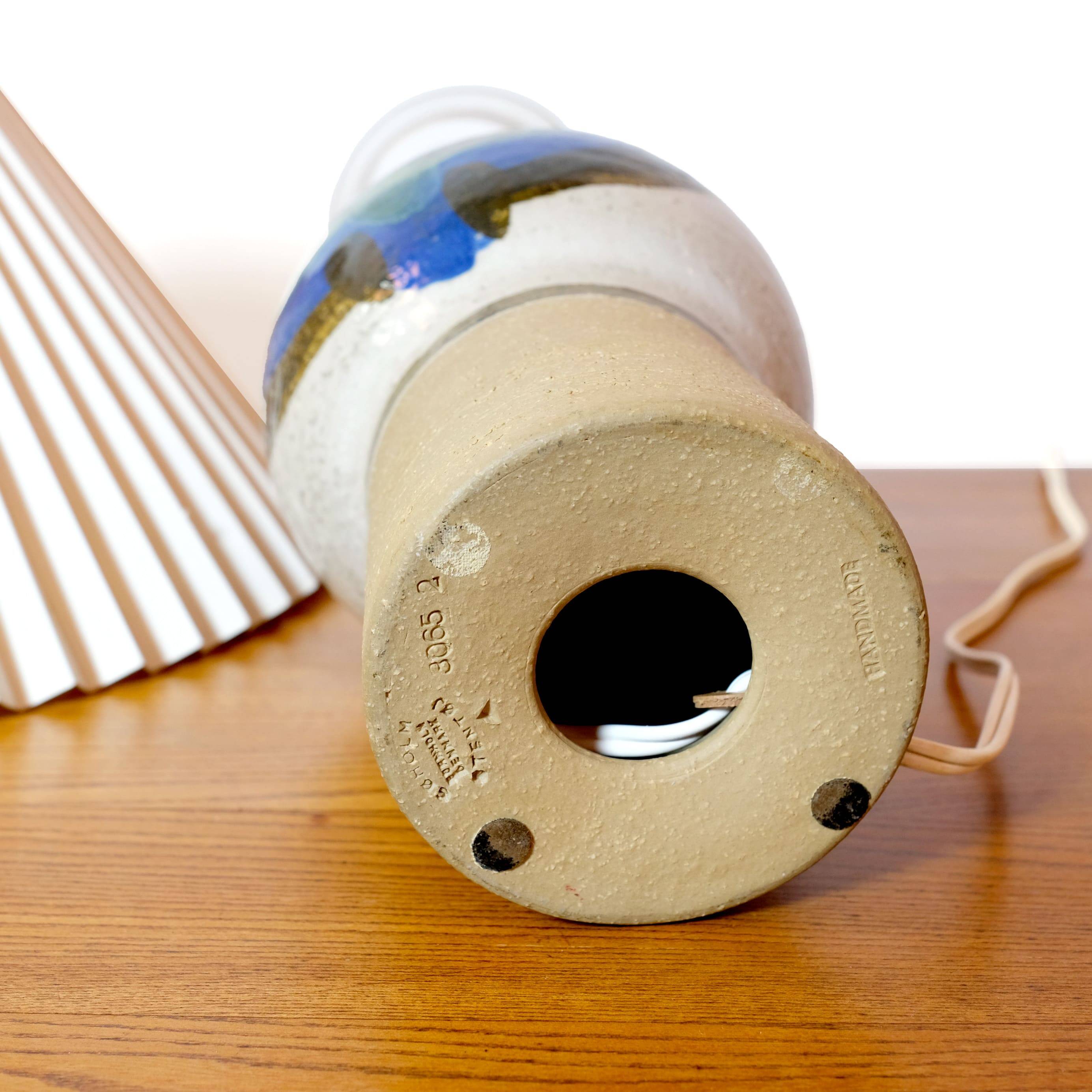 Noomi Backhausen for Soholm Stentoj, table lamp, 1960s.